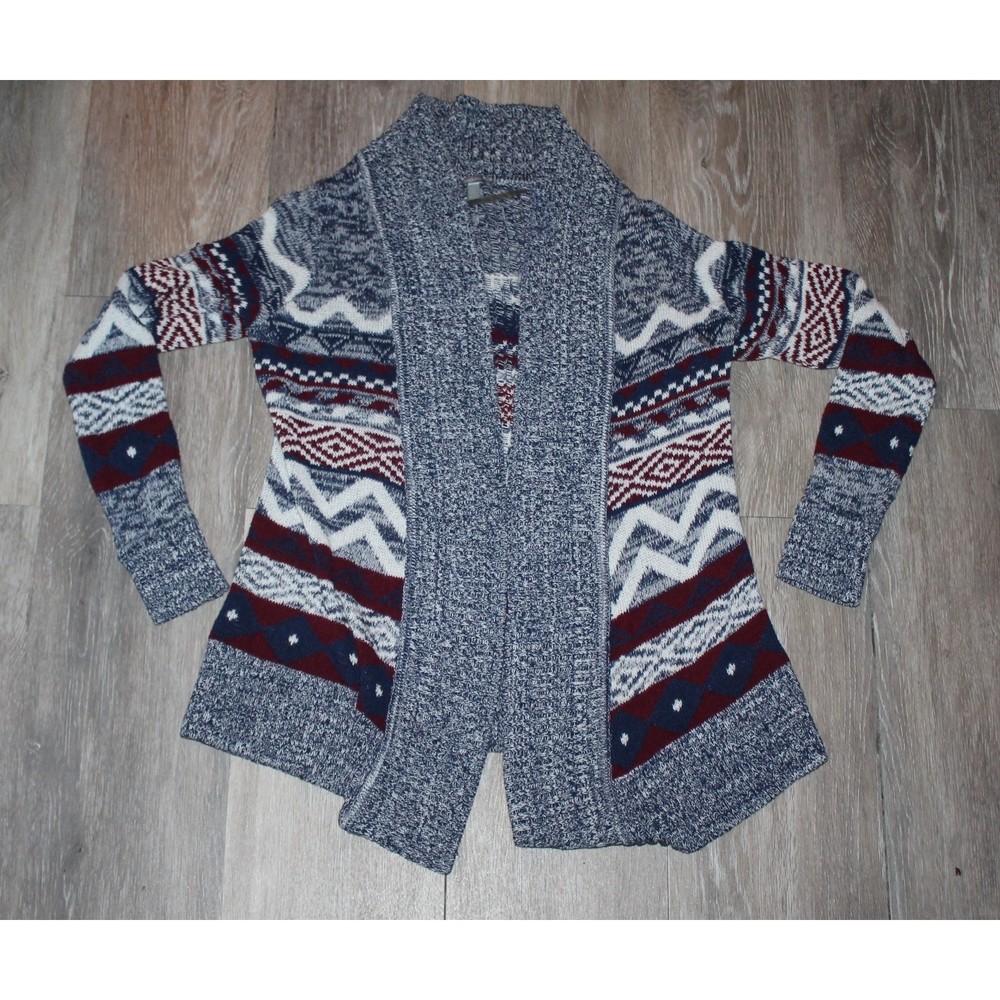 Charlotte Russe Cardigan Size Small Southwestern style Long Sleeve